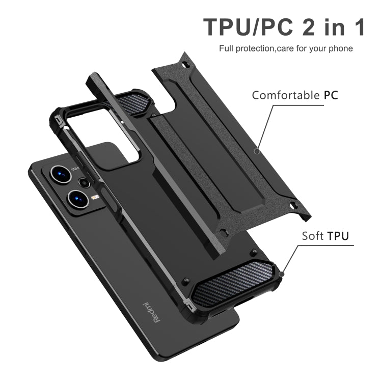 Black 2-in-1 rugged phone case with kickstand and large port cutouts
