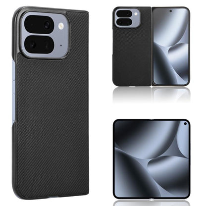 Black PU leather phone case with textured finish and camera cutouts