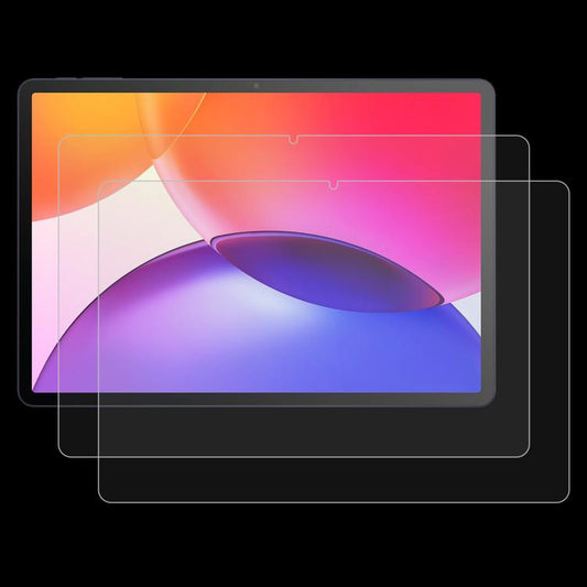 2-pack tempered glass screen protector films, clear, for tablet screens
