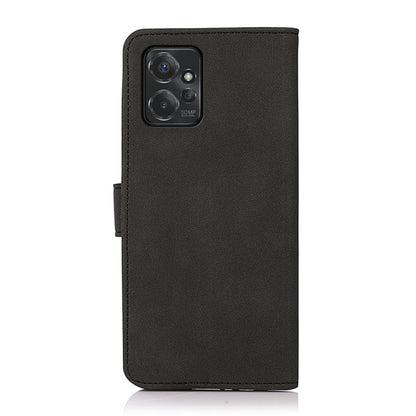 Matte leather phone case for phone back, black finish with camera cutout