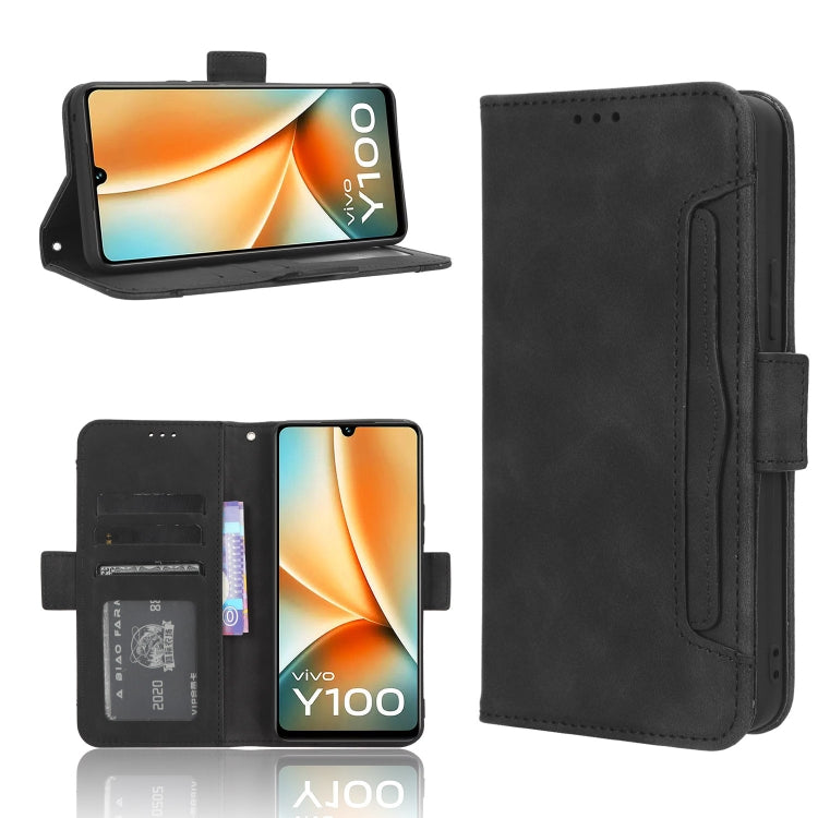 Skin Feel Calf Texture Card Slots Leather Phone Case, For vivo S17e, For vivo Y78 Plus, For vivo Y16 / iQOO Z7i, For vivo Y100 5G, For vivo Y33T 2023, For vivo Y33T / Y33s / Y21 / Y21s