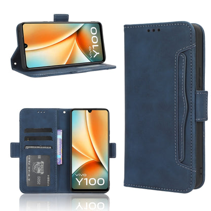 Skin Feel Calf Texture Card Slots Leather Phone Case, For vivo S17e, For vivo Y78 Plus, For vivo Y16 / iQOO Z7i, For vivo Y100 5G, For vivo Y33T 2023, For vivo Y33T / Y33s / Y21 / Y21s