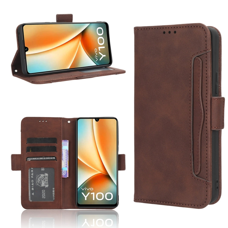 Skin Feel Calf Texture Card Slots Leather Phone Case, For vivo S17e, For vivo Y78 Plus, For vivo Y16 / iQOO Z7i, For vivo Y100 5G, For vivo Y33T 2023, For vivo Y33T / Y33s / Y21 / Y21s