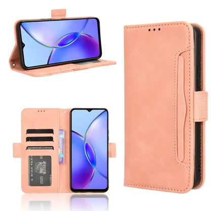 Skin Feel Calf Texture Card Slots Leather Phone Case, For vivo S17e, For vivo Y78 Plus, For vivo Y16 / iQOO Z7i, For vivo Y100 5G, For vivo Y33T 2023, For vivo Y33T / Y33s / Y21 / Y21s
