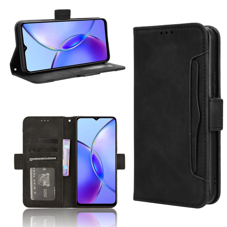 Skin Feel Calf Texture Card Slots Leather Phone Case, For vivo S17e, For vivo Y78 Plus, For vivo Y16 / iQOO Z7i, For vivo Y100 5G, For vivo Y33T 2023, For vivo Y33T / Y33s / Y21 / Y21s