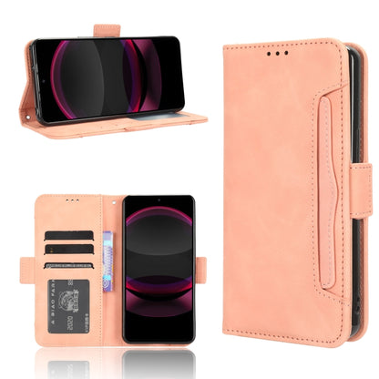 Skin Feel Calf Texture Card Slots Leather Phone Case, For Sharp Aquos wish6, For Sharp Aquos R11, For Sharp Aquos Sense10, For Sharp Aquos R10, For Sharp Aquos wish5, For Sharp Basio Active3, For Sharp Aquos Sense9, For Sharp Aquos R9 Pro              ...