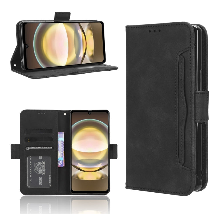 Skin Feel Calf Texture Card Slots Leather Phone Case, For Sharp Aquos wish6, For Sharp Aquos R11, For Sharp Aquos Sense10, For Sharp Aquos R10, For Sharp Aquos wish5, For Sharp Basio Active3, For Sharp Aquos Sense9, For Sharp Aquos R9 Pro              ...