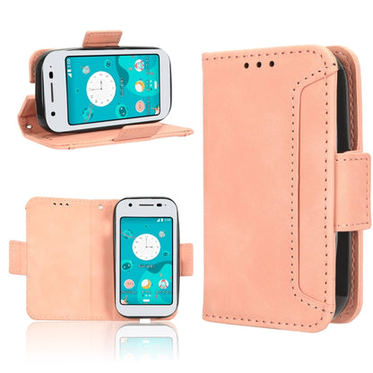Skin Feel Calf Texture Card Slots Leather Phone Case, For Sharp Aquos wish6, For Sharp Aquos R11, For Sharp Aquos Sense10, For Sharp Aquos R10, For Sharp Aquos wish5, For Sharp Basio Active3, For Sharp Aquos Sense9, For Sharp Aquos R9 Pro              ...