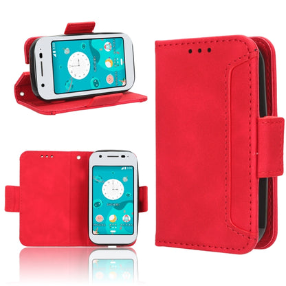Skin Feel Calf Texture Card Slots Leather Phone Case, For Sharp Aquos wish6, For Sharp Aquos R11, For Sharp Aquos Sense10, For Sharp Aquos R10, For Sharp Aquos wish5, For Sharp Basio Active3, For Sharp Aquos Sense9, For Sharp Aquos R9 Pro              ...