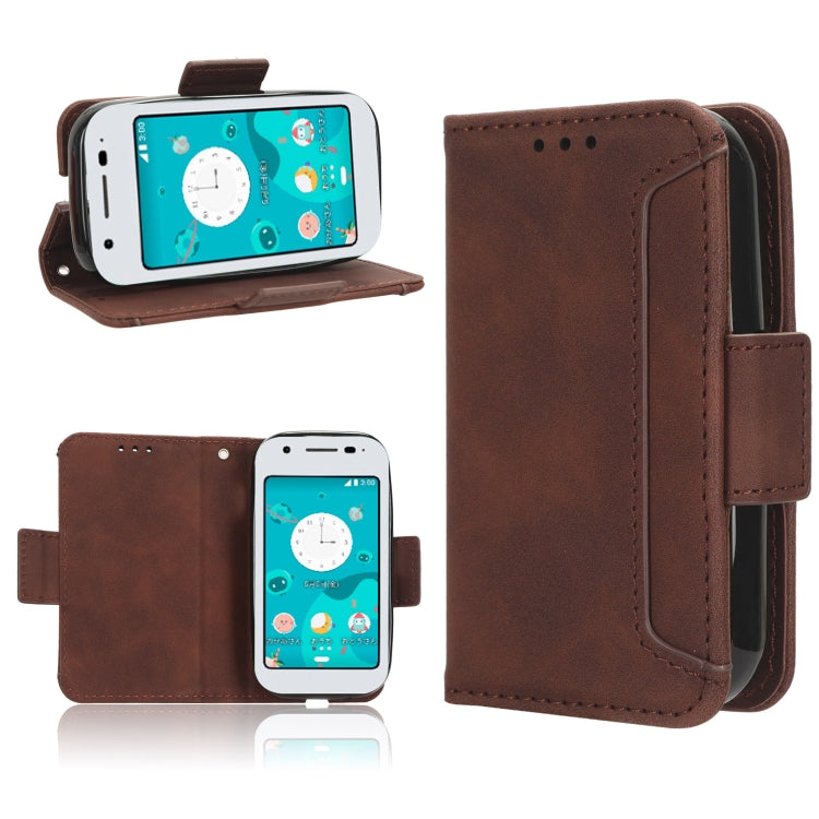 Skin Feel Calf Texture Card Slots Leather Phone Case, For Sharp Aquos wish6, For Sharp Aquos R11, For Sharp Aquos Sense10, For Sharp Aquos R10, For Sharp Aquos wish5, For Sharp Basio Active3, For Sharp Aquos Sense9, For Sharp Aquos R9 Pro              ...