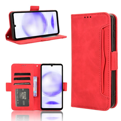 Skin Feel Calf Texture Card Slots Leather Phone Case, For Sharp Aquos wish6, For Sharp Aquos R11, For Sharp Aquos Sense10, For Sharp Aquos R10, For Sharp Aquos wish5, For Sharp Basio Active3, For Sharp Aquos Sense9, For Sharp Aquos R9 Pro              ...