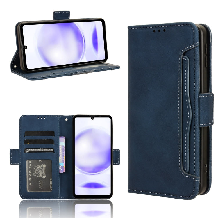 Skin Feel Calf Texture Card Slots Leather Phone Case, For Sharp Aquos wish6, For Sharp Aquos R11, For Sharp Aquos Sense10, For Sharp Aquos R10, For Sharp Aquos wish5, For Sharp Basio Active3, For Sharp Aquos Sense9, For Sharp Aquos R9 Pro              ...