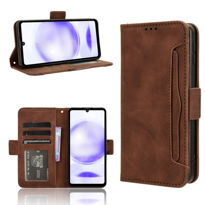 Skin Feel Calf Texture Card Slots Leather Phone Case, For Sharp Aquos wish6, For Sharp Aquos R11, For Sharp Aquos Sense10, For Sharp Aquos R10, For Sharp Aquos wish5, For Sharp Basio Active3, For Sharp Aquos Sense9, For Sharp Aquos R9 Pro              ...