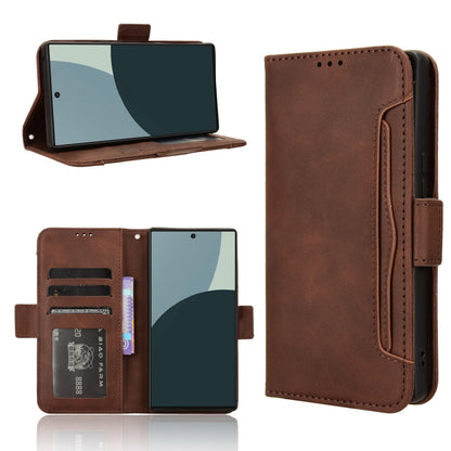 Skin Feel Calf Texture Card Slots Leather Phone Case, For Sharp Aquos wish6, For Sharp Aquos R11, For Sharp Aquos Sense10, For Sharp Aquos R10, For Sharp Aquos wish5, For Sharp Basio Active3, For Sharp Aquos Sense9, For Sharp Aquos R9 Pro              ...