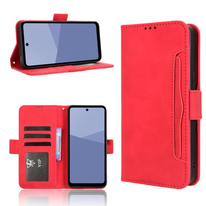 Skin Feel Calf Texture Card Slots Leather Phone Case, For Sharp Aquos wish6, For Sharp Aquos R11, For Sharp Aquos Sense10, For Sharp Aquos R10, For Sharp Aquos wish5, For Sharp Basio Active3, For Sharp Aquos Sense9, For Sharp Aquos R9 Pro              ...