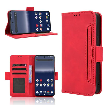 Skin Feel Calf Texture Card Slots Leather Phone Case, For Sharp Aquos wish6, For Sharp Aquos R11, For Sharp Aquos Sense10, For Sharp Aquos R10, For Sharp Aquos wish5, For Sharp Basio Active3, For Sharp Aquos Sense9, For Sharp Aquos R9 Pro              ...
