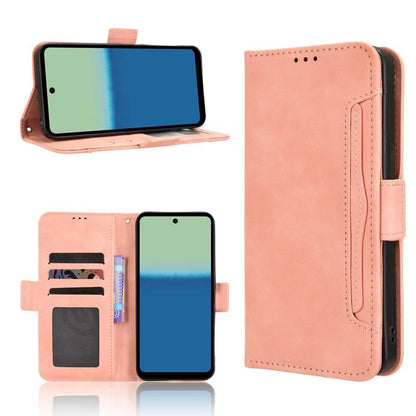 Skin Feel Calf Texture Card Slots Leather Phone Case, For Sharp Aquos wish6, For Sharp Aquos R11, For Sharp Aquos Sense10, For Sharp Aquos R10, For Sharp Aquos wish5, For Sharp Basio Active3, For Sharp Aquos Sense9, For Sharp Aquos R9 Pro              ...