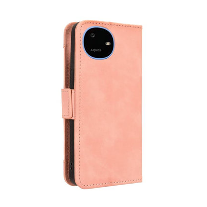 Skin Feel Calf Texture Card Slots Leather Phone Case, For Sharp Aquos wish6, For Sharp Aquos R11, For Sharp Aquos Sense10, For Sharp Aquos R10, For Sharp Aquos wish5, For Sharp Basio Active3, For Sharp Aquos Sense9, For Sharp Aquos R9 Pro              ...