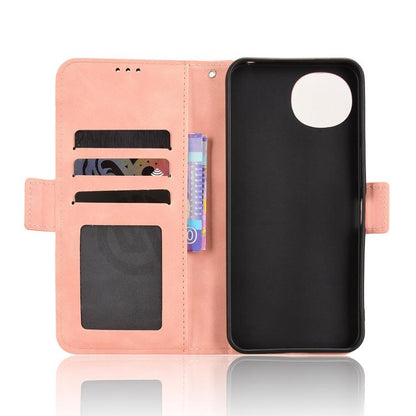 Skin Feel Calf Texture Card Slots Leather Phone Case, For Sharp Aquos wish6, For Sharp Aquos R11, For Sharp Aquos Sense10, For Sharp Aquos R10, For Sharp Aquos wish5, For Sharp Basio Active3, For Sharp Aquos Sense9, For Sharp Aquos R9 Pro              ...