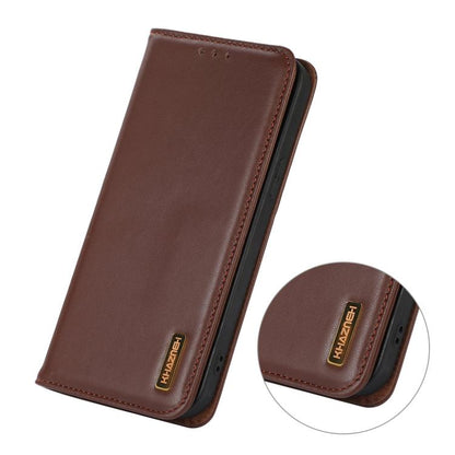 KHAZNEH Nappa Top Layer Cowhide Leather Phone Case, For OPPO A7 Pro Max 5G, For OPPO Find X9 Ultra 5G, For OPPO Find X7, For OPPO Reno11 5G Global, For OPPO A58 4G, OPPO Reno10 5G / 10 Pro 5G Global, For OPPO A1 5G