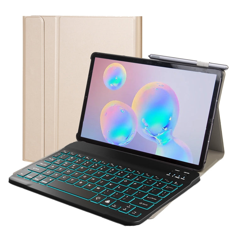 Detachable Bluetooth keyboard folio case with stand, light tan