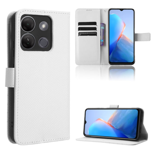 Diamond Texture Leather Phone Case, For Infinix Smart 7 Plus, For Infinix Note 30 5G, For Infinix Smart 7 HD X6516, For Infinix Note 30i, For Infinix Note 30 Pro, For Infinix Note 30 4G, For Infinix Note 30 VIP