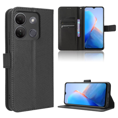 Diamond Texture Leather Phone Case, For Infinix Smart 7 Plus, For Infinix Note 30 5G, For Infinix Smart 7 HD X6516, For Infinix Note 30i, For Infinix Note 30 Pro, For Infinix Note 30 4G, For Infinix Note 30 VIP