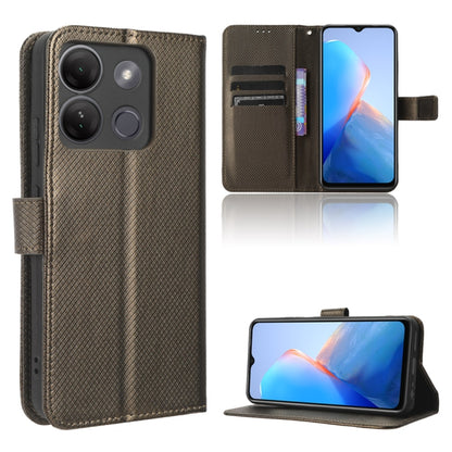 Diamond Texture Leather Phone Case, For Infinix Smart 7 Plus, For Infinix Note 30 5G, For Infinix Smart 7 HD X6516, For Infinix Note 30i, For Infinix Note 30 Pro, For Infinix Note 30 4G, For Infinix Note 30 VIP