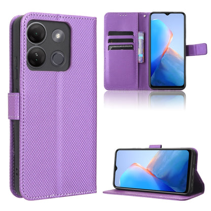 Diamond Texture Leather Phone Case, For Infinix Smart 7 Plus, For Infinix Note 30 5G, For Infinix Smart 7 HD X6516, For Infinix Note 30i, For Infinix Note 30 Pro, For Infinix Note 30 4G, For Infinix Note 30 VIP