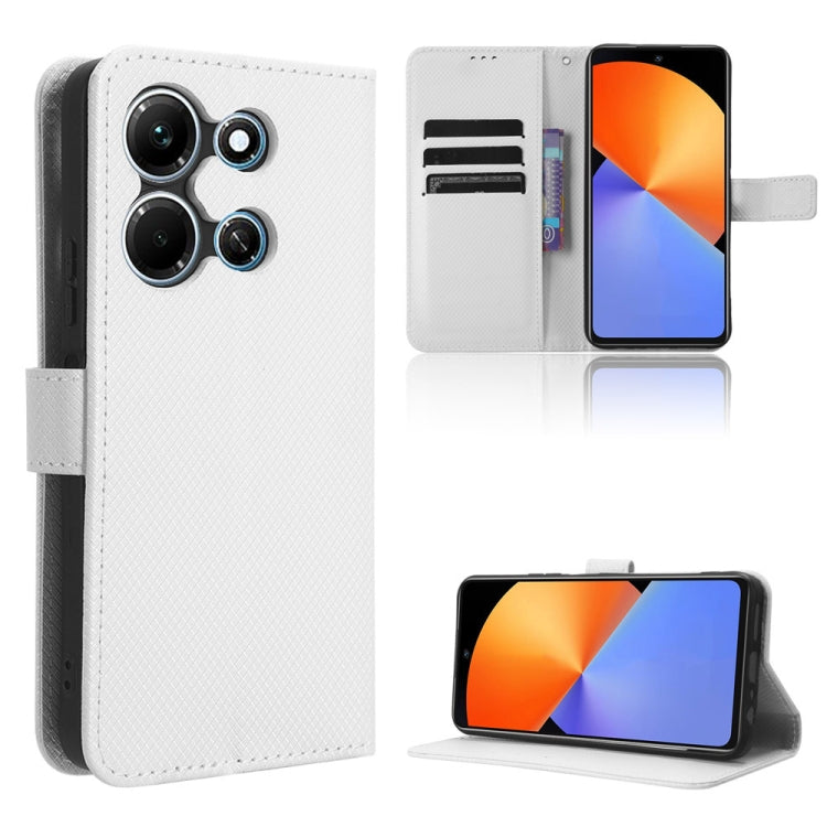 Diamond Texture Leather Phone Case, For Infinix Smart 7 Plus, For Infinix Note 30 5G, For Infinix Smart 7 HD X6516, For Infinix Note 30i, For Infinix Note 30 Pro, For Infinix Note 30 4G, For Infinix Note 30 VIP