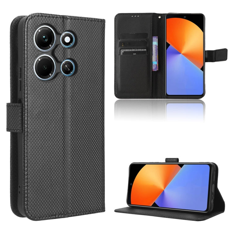 Diamond Texture Leather Phone Case, For Infinix Smart 7 Plus, For Infinix Note 30 5G, For Infinix Smart 7 HD X6516, For Infinix Note 30i, For Infinix Note 30 Pro, For Infinix Note 30 4G, For Infinix Note 30 VIP