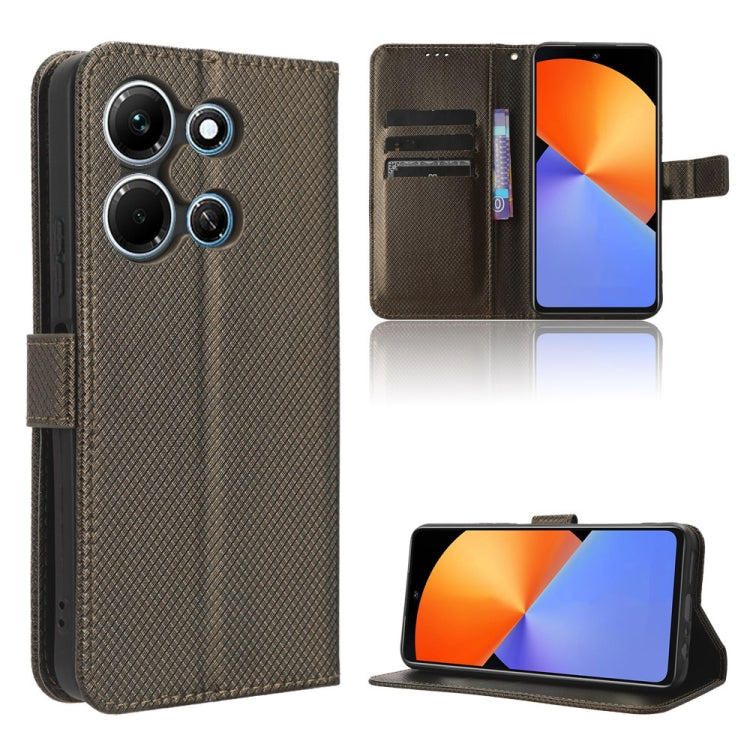 Diamond Texture Leather Phone Case, For Infinix Smart 7 Plus, For Infinix Note 30 5G, For Infinix Smart 7 HD X6516, For Infinix Note 30i, For Infinix Note 30 Pro, For Infinix Note 30 4G, For Infinix Note 30 VIP