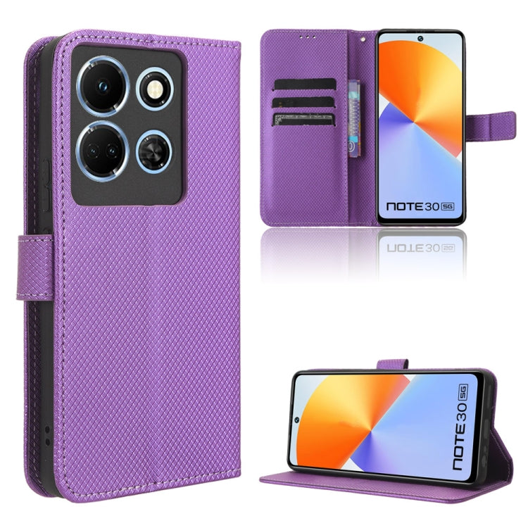 Diamond Texture Leather Phone Case, For Infinix Smart 7 Plus, For Infinix Note 30 5G, For Infinix Smart 7 HD X6516, For Infinix Note 30i, For Infinix Note 30 Pro, For Infinix Note 30 4G, For Infinix Note 30 VIP