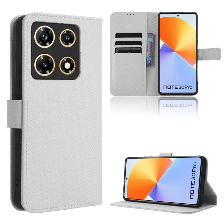 Diamond Texture Leather Phone Case, For Infinix Smart 7 Plus, For Infinix Note 30 5G, For Infinix Smart 7 HD X6516, For Infinix Note 30i, For Infinix Note 30 Pro, For Infinix Note 30 4G, For Infinix Note 30 VIP