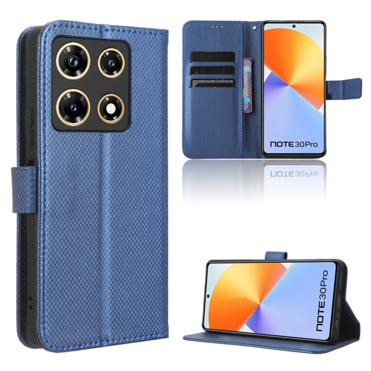 Diamond Texture Leather Phone Case, For Infinix Smart 7 Plus, For Infinix Note 30 5G, For Infinix Smart 7 HD X6516, For Infinix Note 30i, For Infinix Note 30 Pro, For Infinix Note 30 4G, For Infinix Note 30 VIP