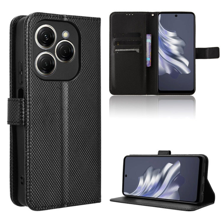 Diamond Texture Leather Phone Case, For Tecno Spark 20 Pro 4G, For Tecno Spark Go 2024, For Tecno Spark 20 4G, For Tecno Pova 5 Pro, For Tecno Pova Neo 3, For Tenco Pova 5, For Tecno Camon 20 Premier 5G, For Tecno Camon 20 Pro 5G, For Tecno Camon 20 Pro