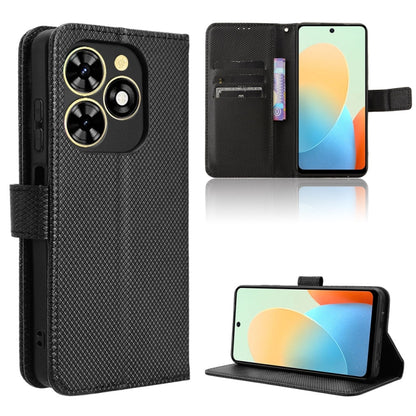 Diamond Texture Leather Phone Case, For Tecno Spark 20 Pro 4G, For Tecno Spark Go 2024, For Tecno Spark 20 4G, For Tecno Pova 5 Pro, For Tecno Pova Neo 3, For Tenco Pova 5, For Tecno Camon 20 Premier 5G, For Tecno Camon 20 Pro 5G, For Tecno Camon 20 Pro