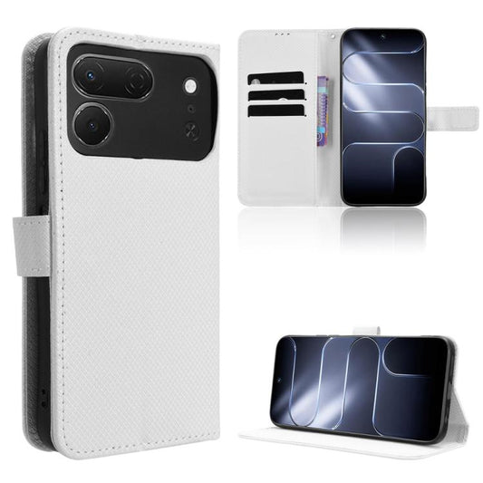 Diamond Texture Leather Phone Case, For Tecno Spark 50 Pro 4G, For Tecno Pova 8 Pro 5G, For Tecno Camon Slim 4G, For Tecno Pova 8 5G, For Tecno Spark 50 5G, For Tecno Pova Curve 2 5G, For Tecno Spark 50 4G, For Tecno Camon 50 Pro 4G, For Tecno Camon 50...