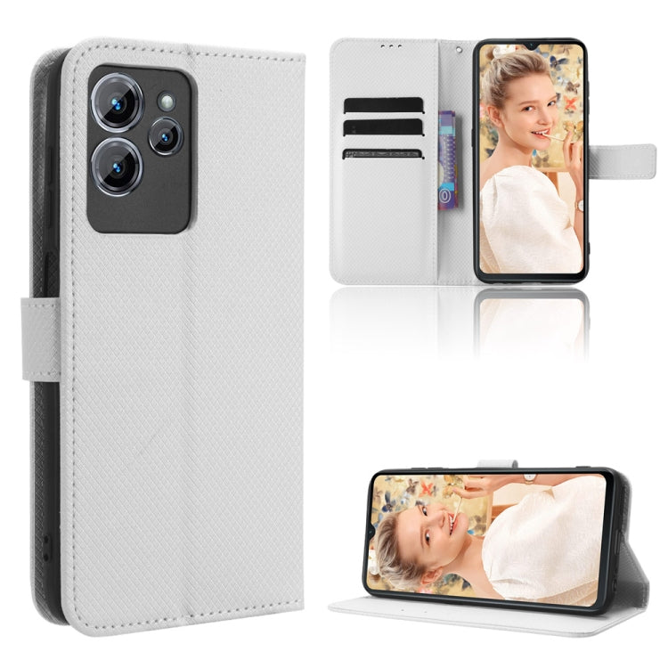 Diamond Texture Leather Phone Case, For Oukitel C33, For Oukitel C32