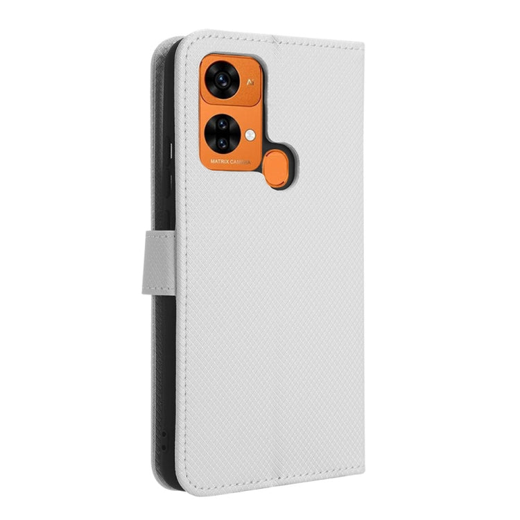 Diamond Texture Leather Phone Case, For Oukitel C33, For Oukitel C32