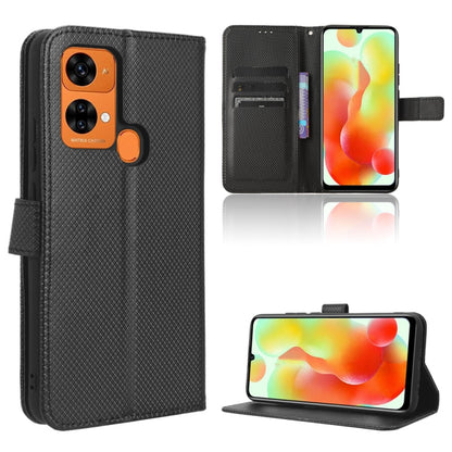 Diamond Texture Leather Phone Case, For Oukitel C33, For Oukitel C32