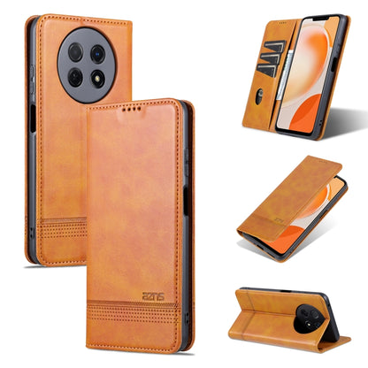 Magnetic flip leather phone case, light brown, camera cutout and flip stand