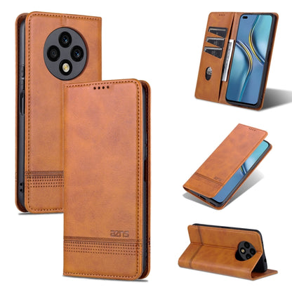 AZNS Magnetic Calf Texture Flip Leather Phone Case, For Huawei Maimang 30, For Huawei Pura 70 Pro / 70 Pro+, For Huawei Pura 70 Pro / 70 Pro+ Fine Hole, For Huawei Pura 70 Ultra, For Huawei Enjoy 70 Pro/nova 12i, For Huawei Pura 70                     ...