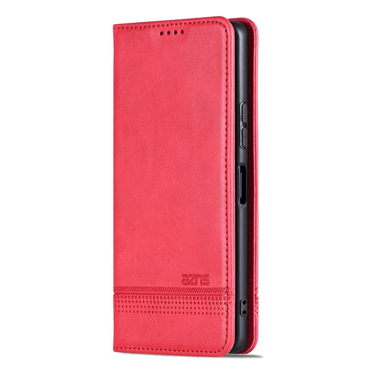 AZNS Magnetic Calf Texture Flip Leather Phone Case, For Huawei Nova 16 SE 5G, For Huawei Mate 80 Pro Max, For Huawei Mate 80 / 80 Pro, For Huawei Maimang 40 5G, For Huawei Pura 80 Ultra 5G, For Huawei Pura 80 Pro+ 5G, For Huawei Pura 80 Pro 5G         ...