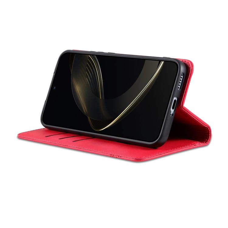 AZNS Magnetic Calf Texture Flip Leather Phone Case, For Huawei Nova 16 SE 5G, For Huawei Mate 80 Pro Max, For Huawei Mate 80 / 80 Pro, For Huawei Maimang 40 5G, For Huawei Pura 80 Ultra 5G, For Huawei Pura 80 Pro+ 5G, For Huawei Pura 80 Pro 5G         ...