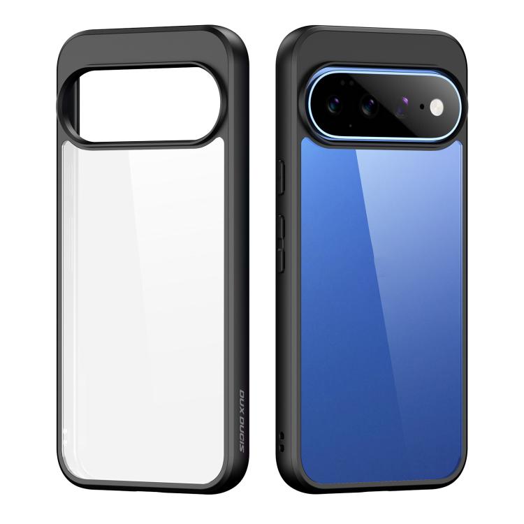 DUX DUCIS Aimo frosted phone case, black frame with open ports and camera cutout