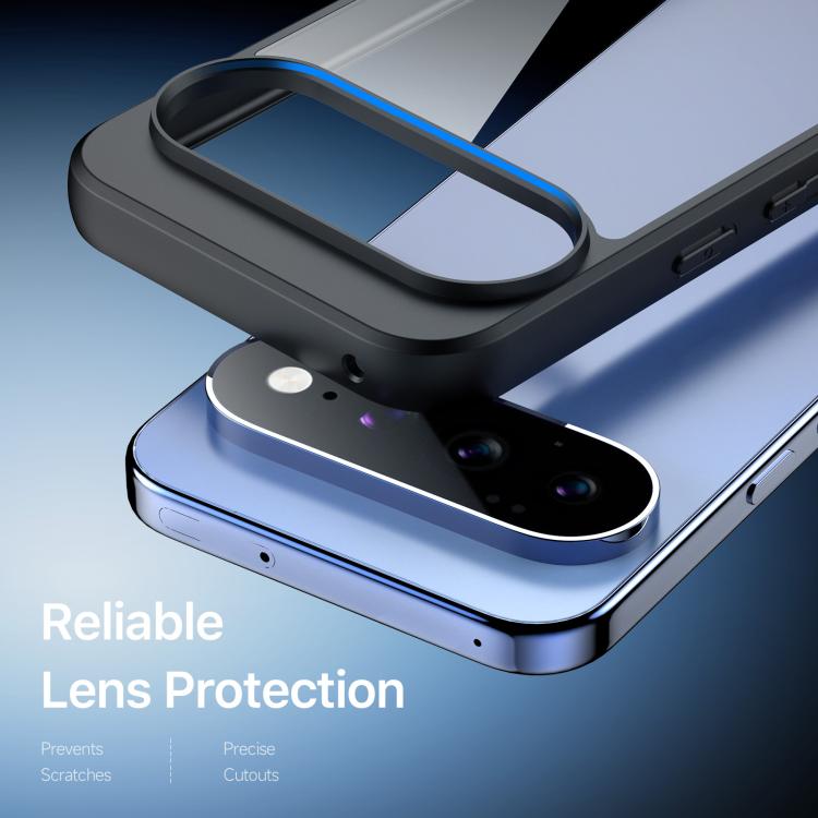 DUX DUCIS Aimo phone case with raised lens protection and black bumper edge