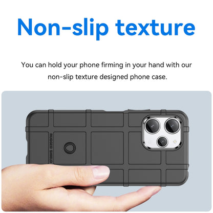 Black TPU phone case with non-slip textured pattern and raised camera bezel