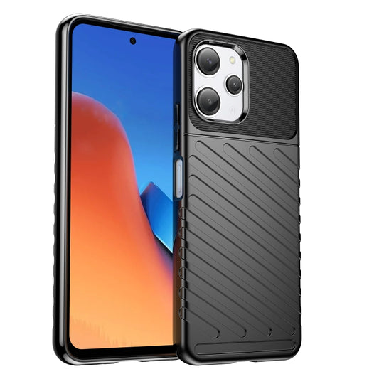 Thunderbolt Shockproof TPU Protective Soft Phone Case, For Xiaomi Poco M6 Pro, For Xiaomi Redmi 12 5G, For Xiaomi Redmi 12R, For Xiaomi Redmi 12, For Xiaomi Redmi Note 12R Pro, For Xiaomi Poco X5, For Xiaomi Redmi Note 12S, For Xiaomi Redmi Note 11S 4G...