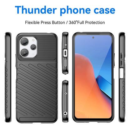 Thunderbolt Shockproof TPU Protective Soft Phone Case, For Xiaomi Poco M6 Pro, For Xiaomi Redmi 12 5G, For Xiaomi Redmi 12R, For Xiaomi Redmi 12, For Xiaomi Redmi Note 12R Pro, For Xiaomi Poco X5, For Xiaomi Redmi Note 12S, For Xiaomi Redmi Note 11S 4G...